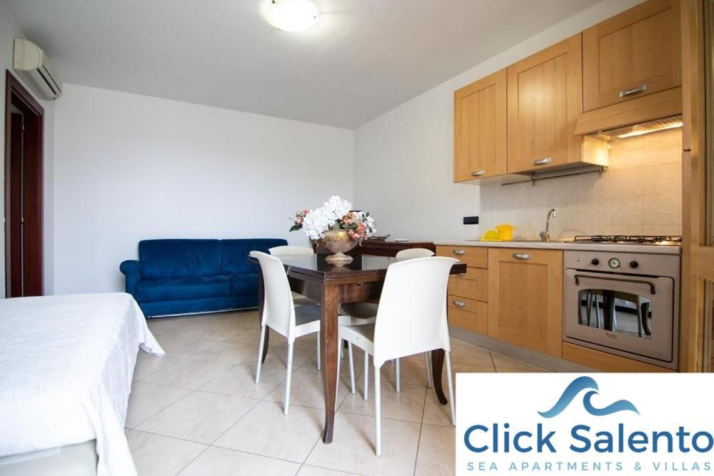 Rosmini Apartment - Parcheggio-Veranda - Baia Verde - Lido - By Click Salento Галиполи Екстериор снимка